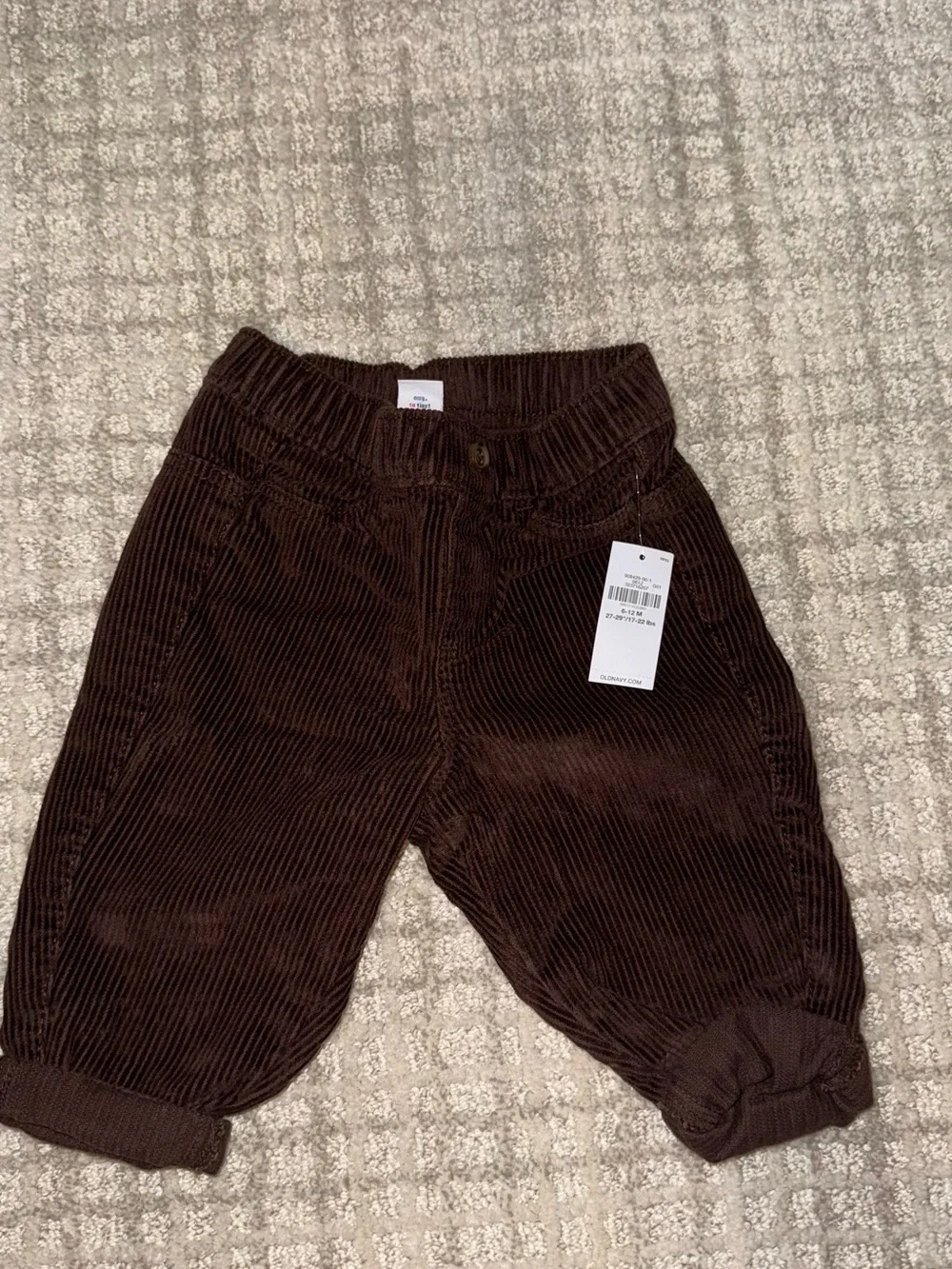 Old Navy Dark Brown Corduroy Kids Pants